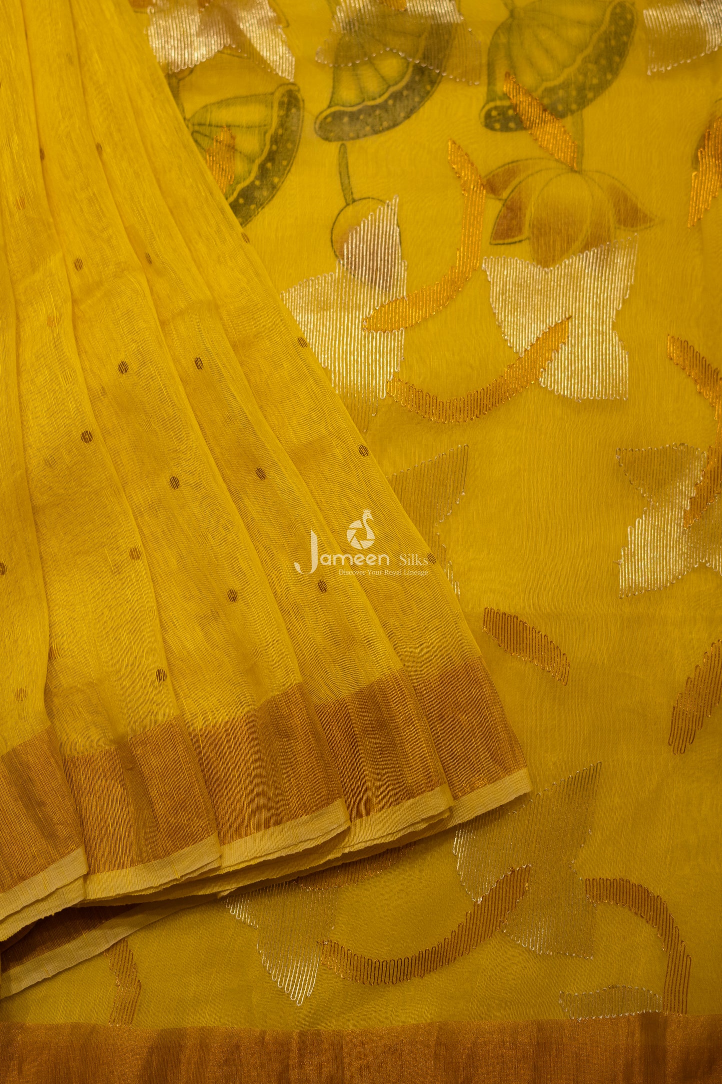 PICHWAI MUSLIN SILK SAREE