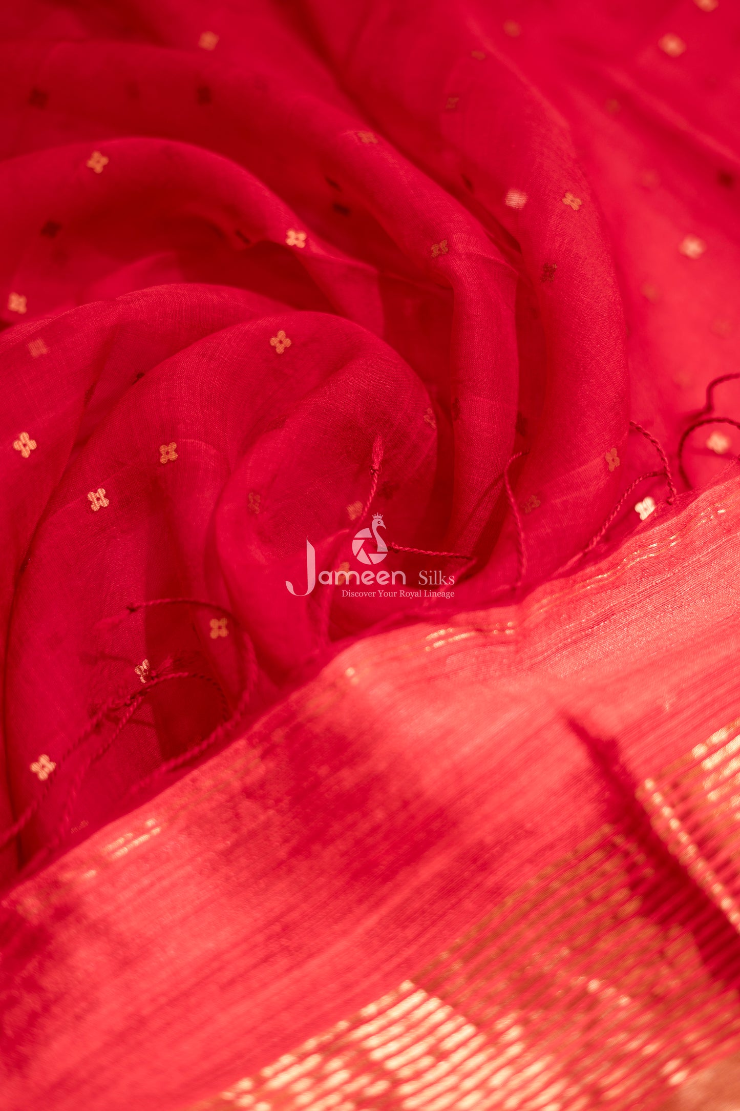 Paithani muslin silk saree