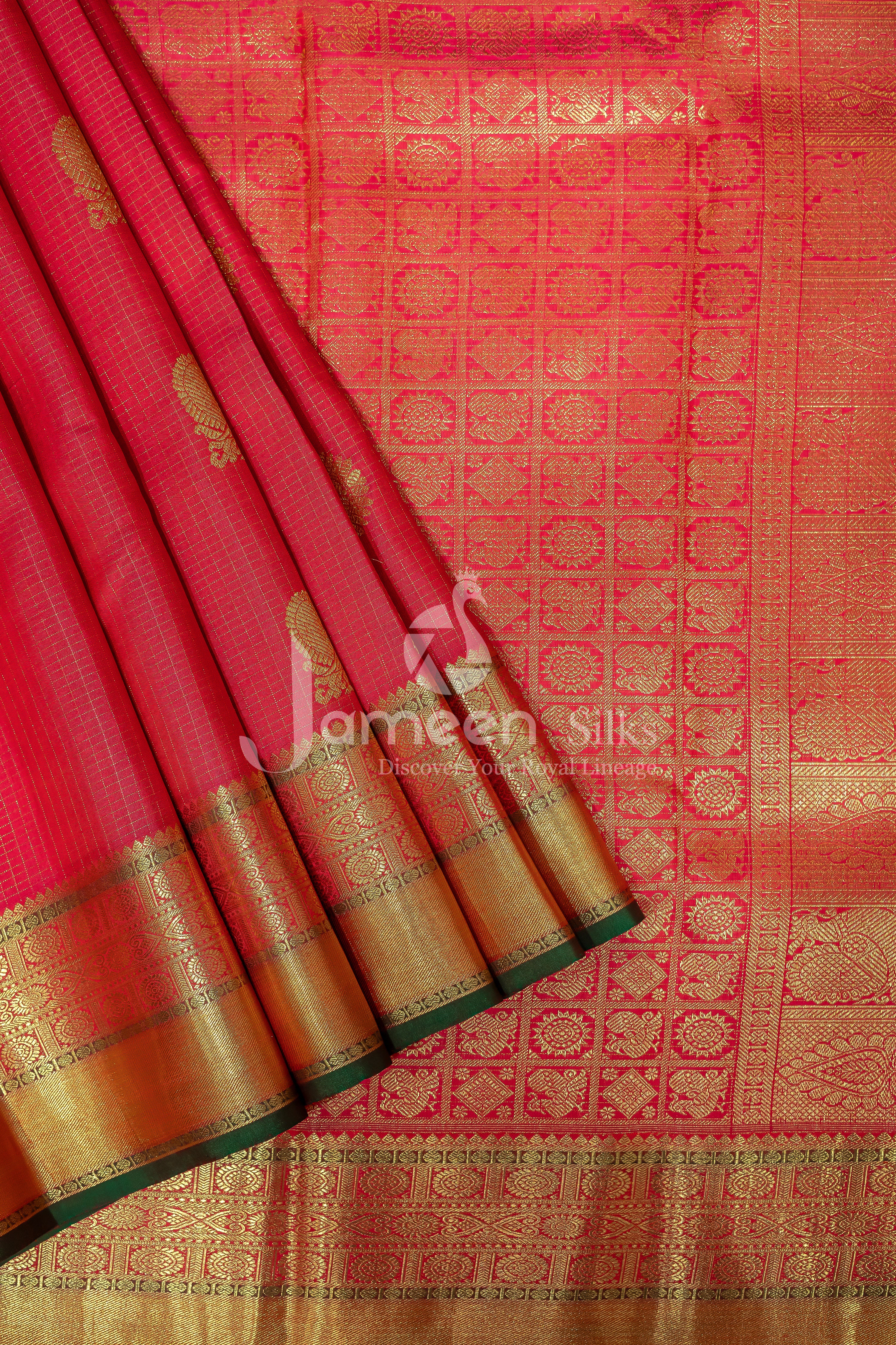 Kanjivaram Vairaoosi silk saree