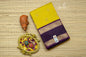 Yellow kanjivaram silk saree