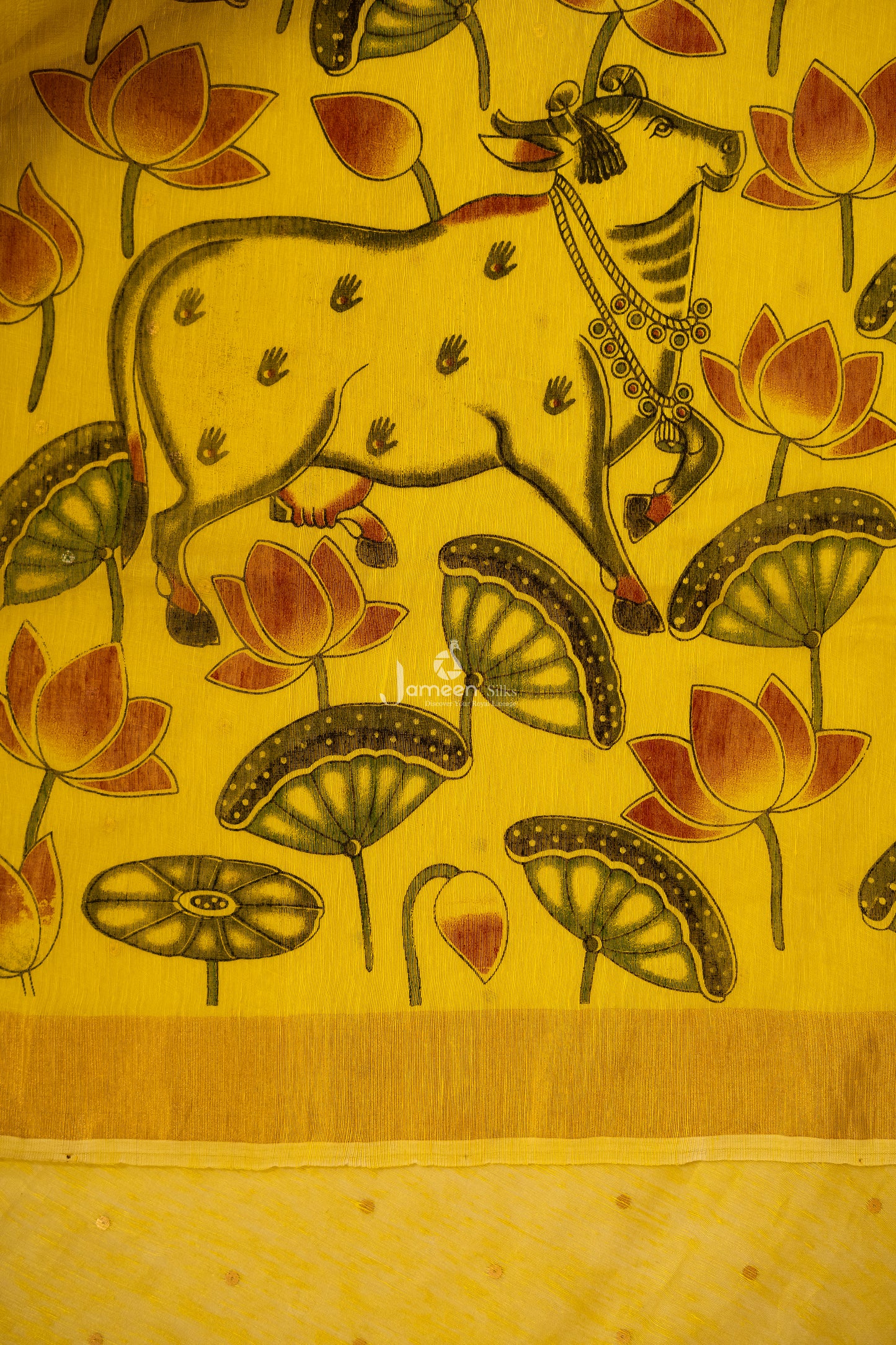PICHWAI MUSLIN SILK SAREE