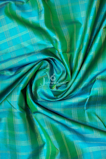 Korvai kanjivaram silk saree