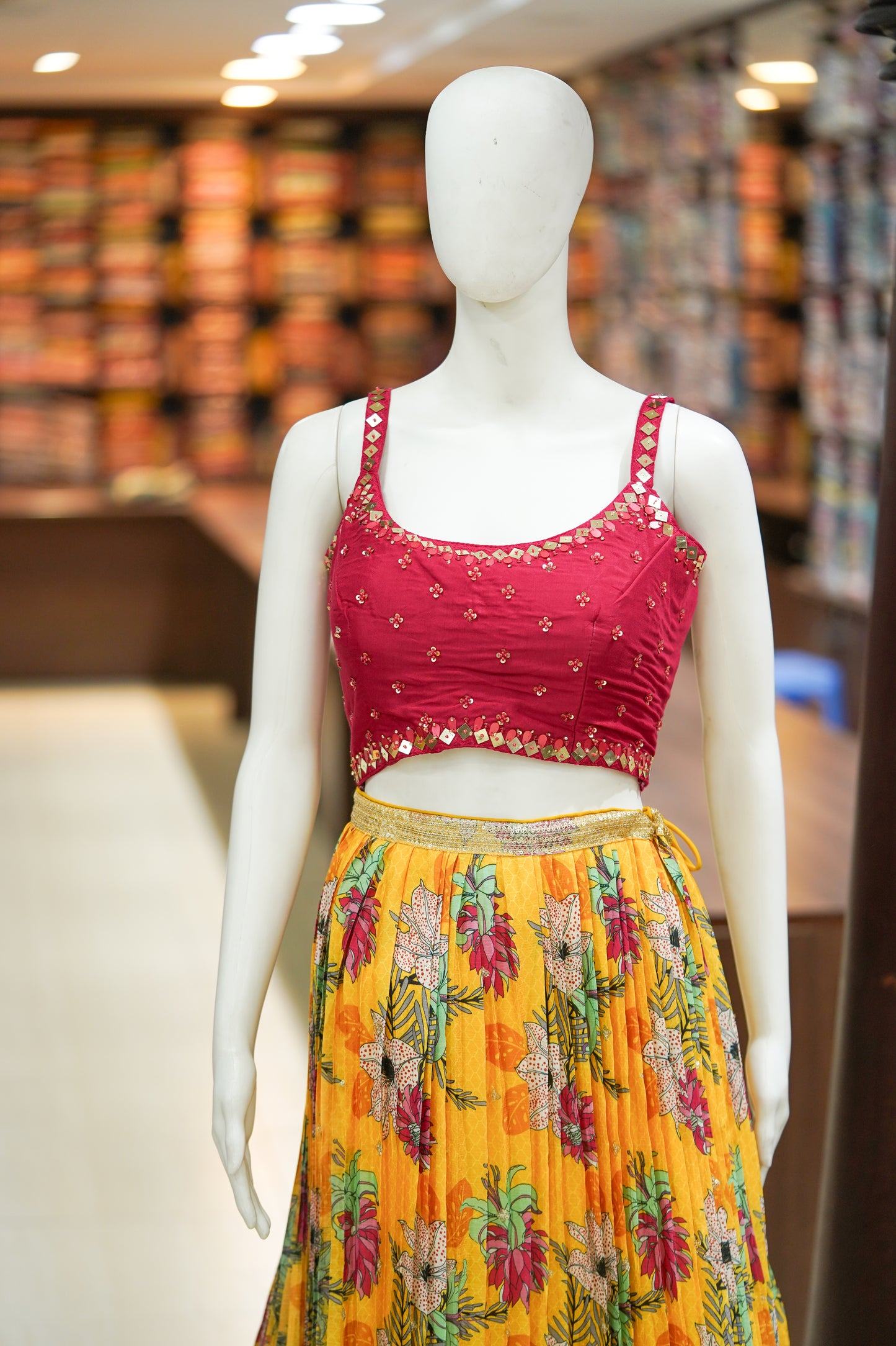 Floral lehenga